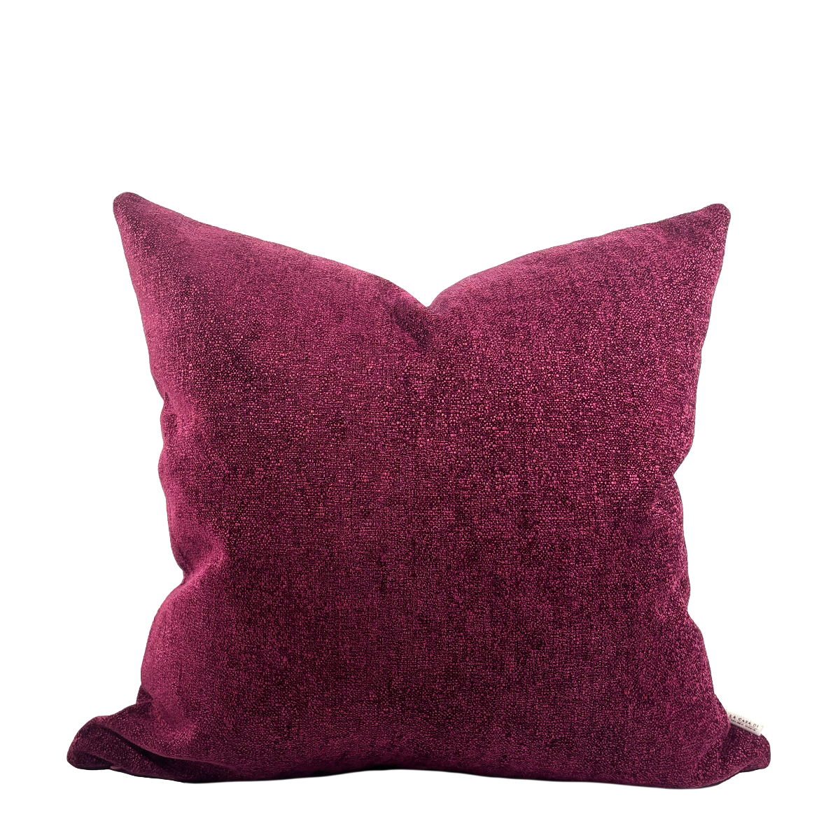 Chenille Magenta Pillow